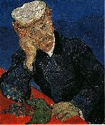 Vincent Van Gogh Portrait of Doctor Gachet oil on canvas